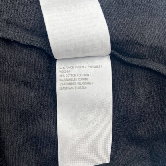 Zuda Womens Light‎ Jacket Black Cheetah Print Stretch Drawstring Waist L New - Picture 6 of 7